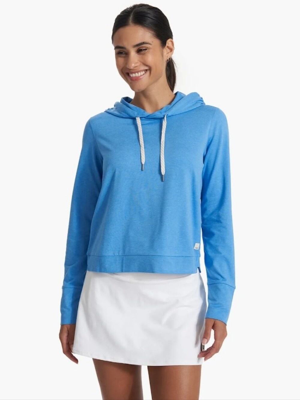 Vuori Halo Essential Blue Hoodie Womens Size M (?)
